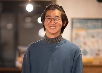 野々山 航士 さん（ののやま・わたる）